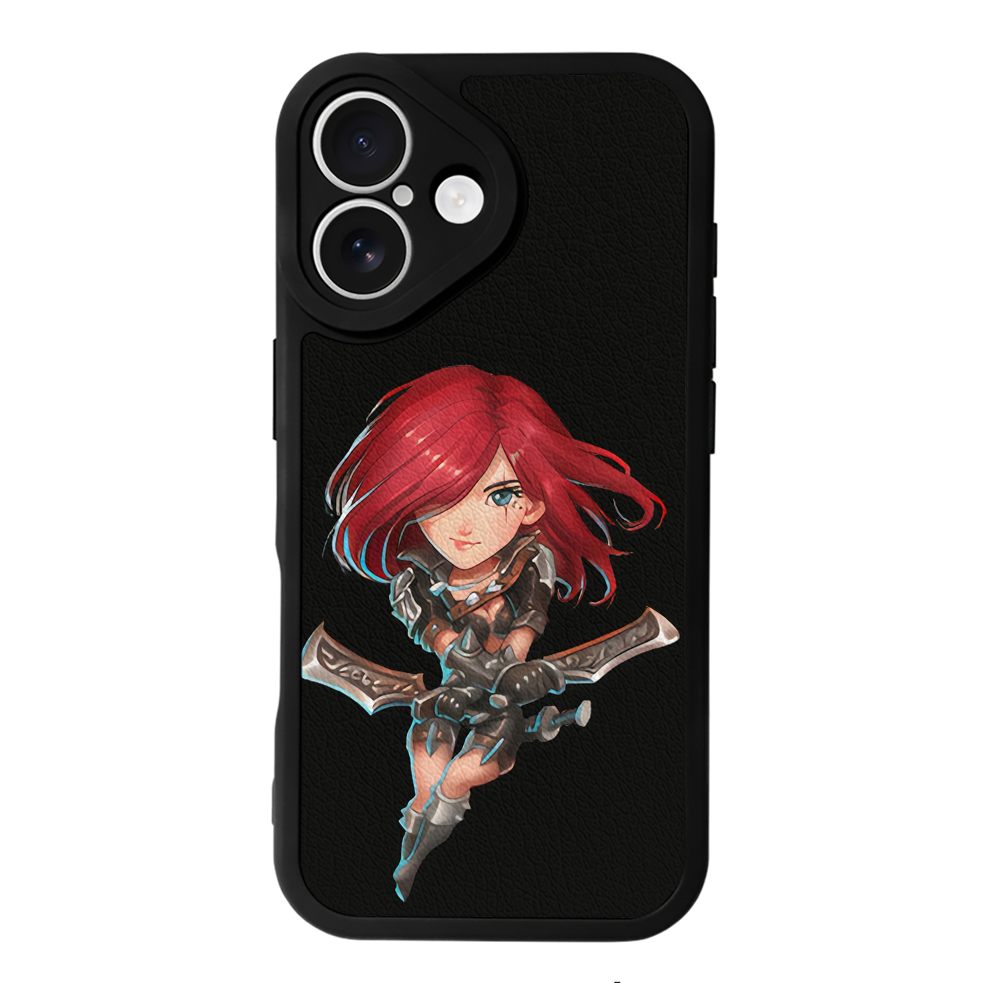（画像用） リーグ・オブ・レジェンド League of Legends LOL 【iPhone 16シリーズ対応】シリコンスマホケース（レザー調） 材質：シリコン